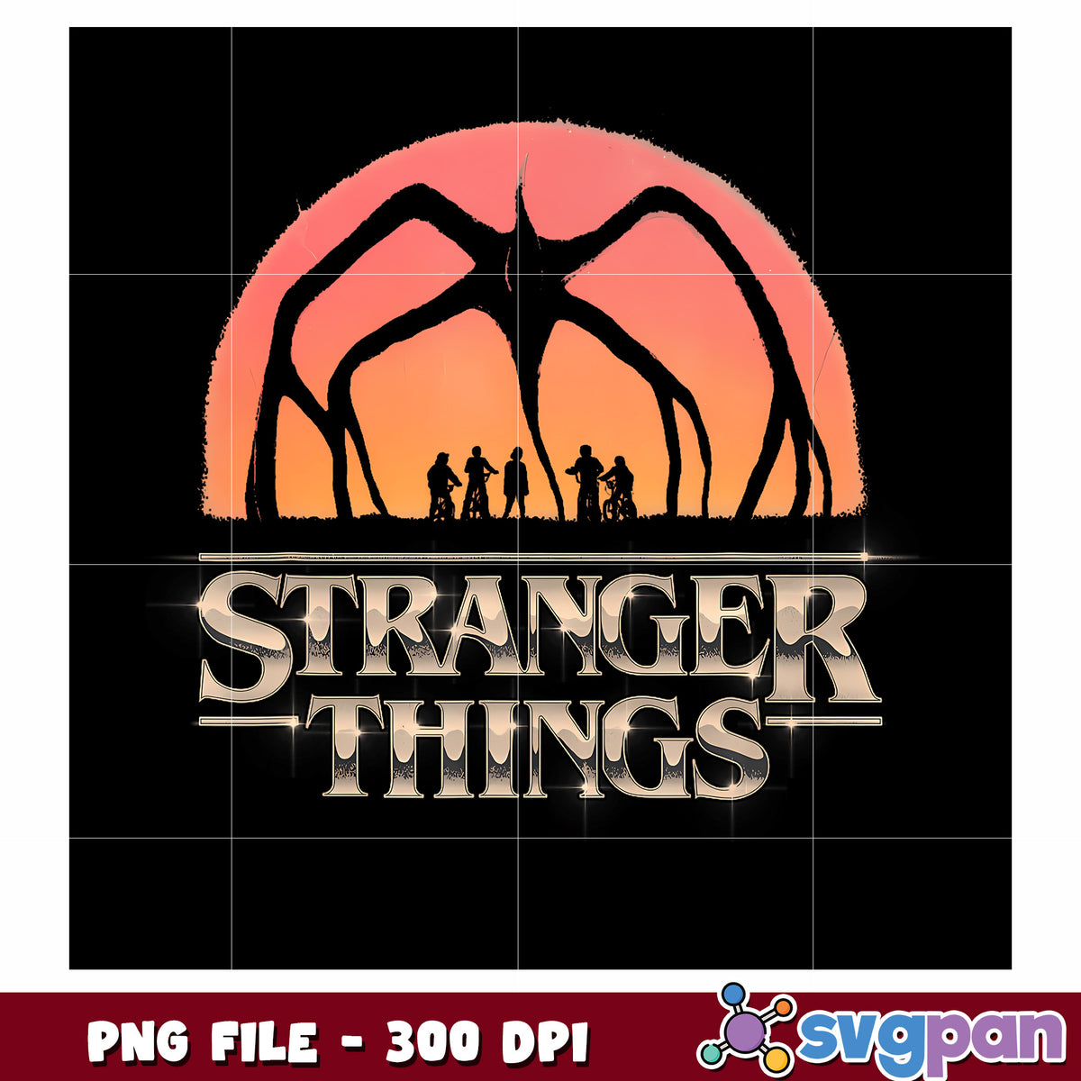 Stranger things png, netflix stanger things png, mind flayer png