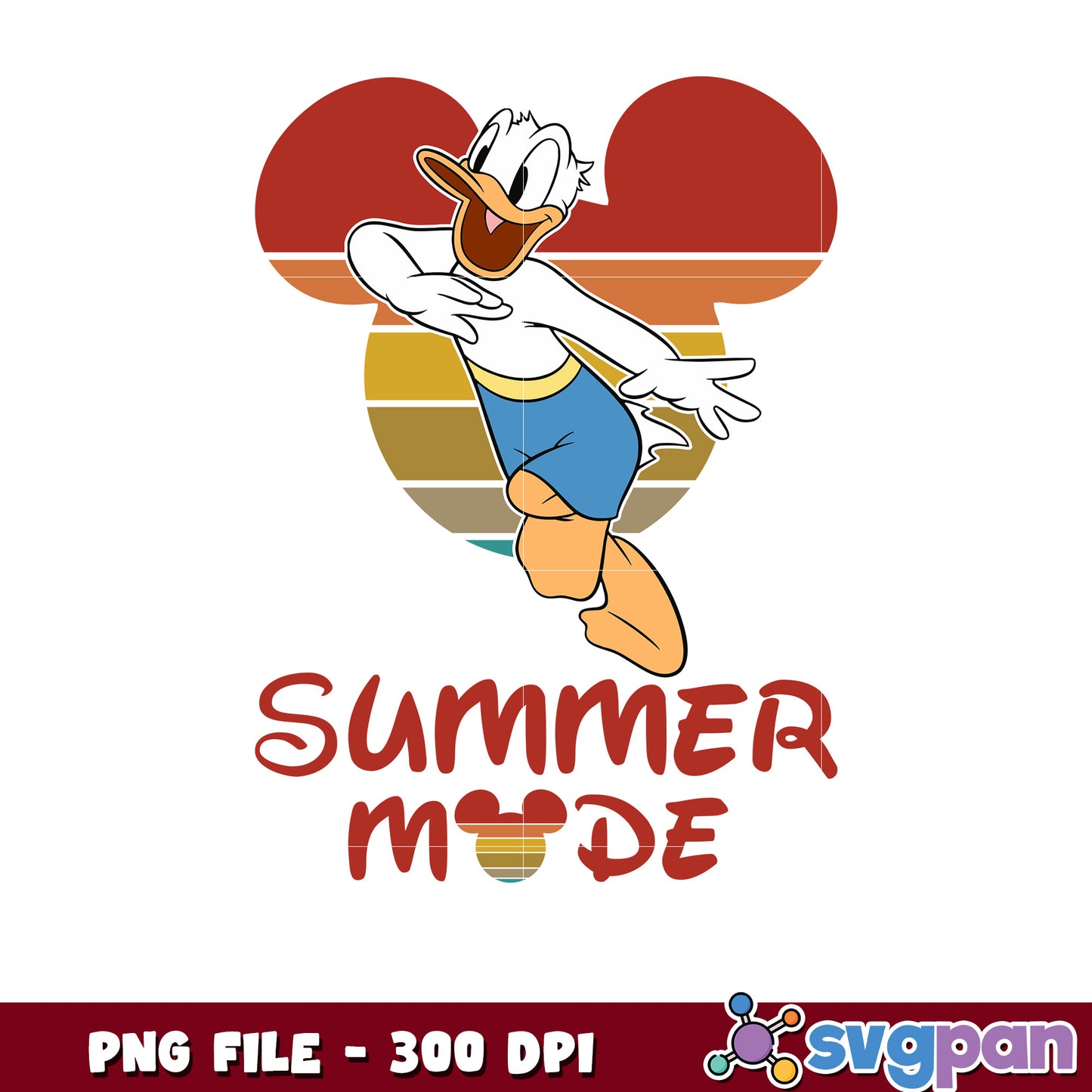 Summer mode png, beach vibes png, sunny days png, tropical vacation design png
