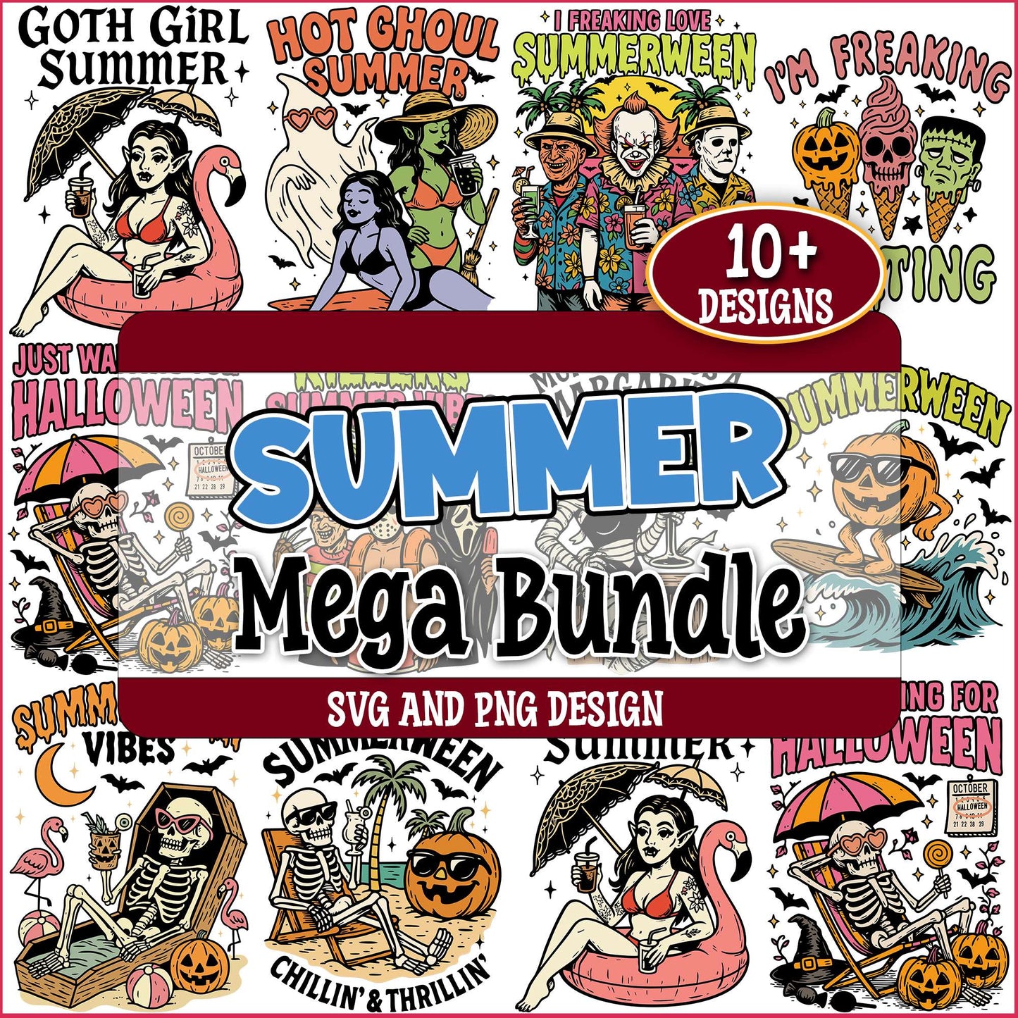 Summerween svg bundle
