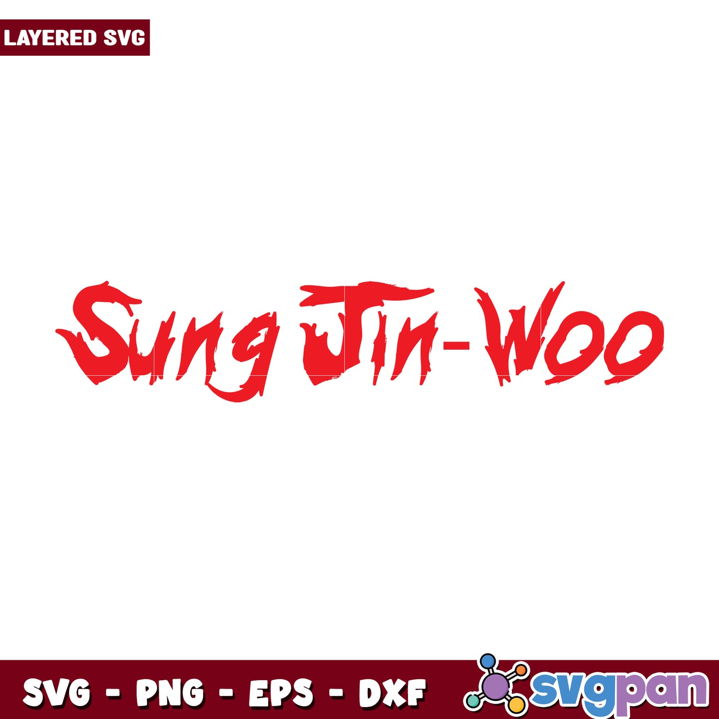 Sung jin woo svg, solo leveling characters svg, solo leveling season 2 svg
