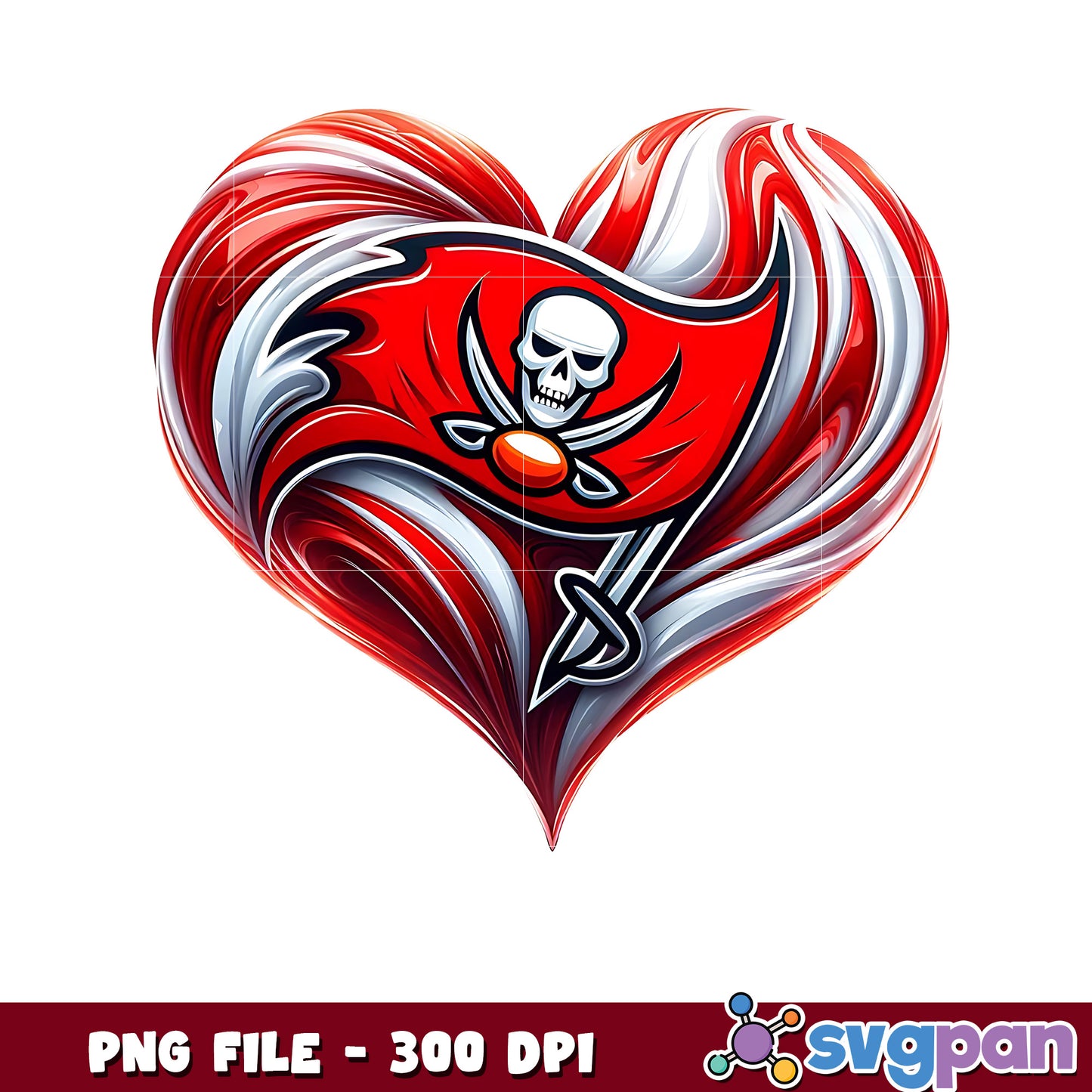 Tampa bay buccaneers heart png, nfl reddit png, nfl network png