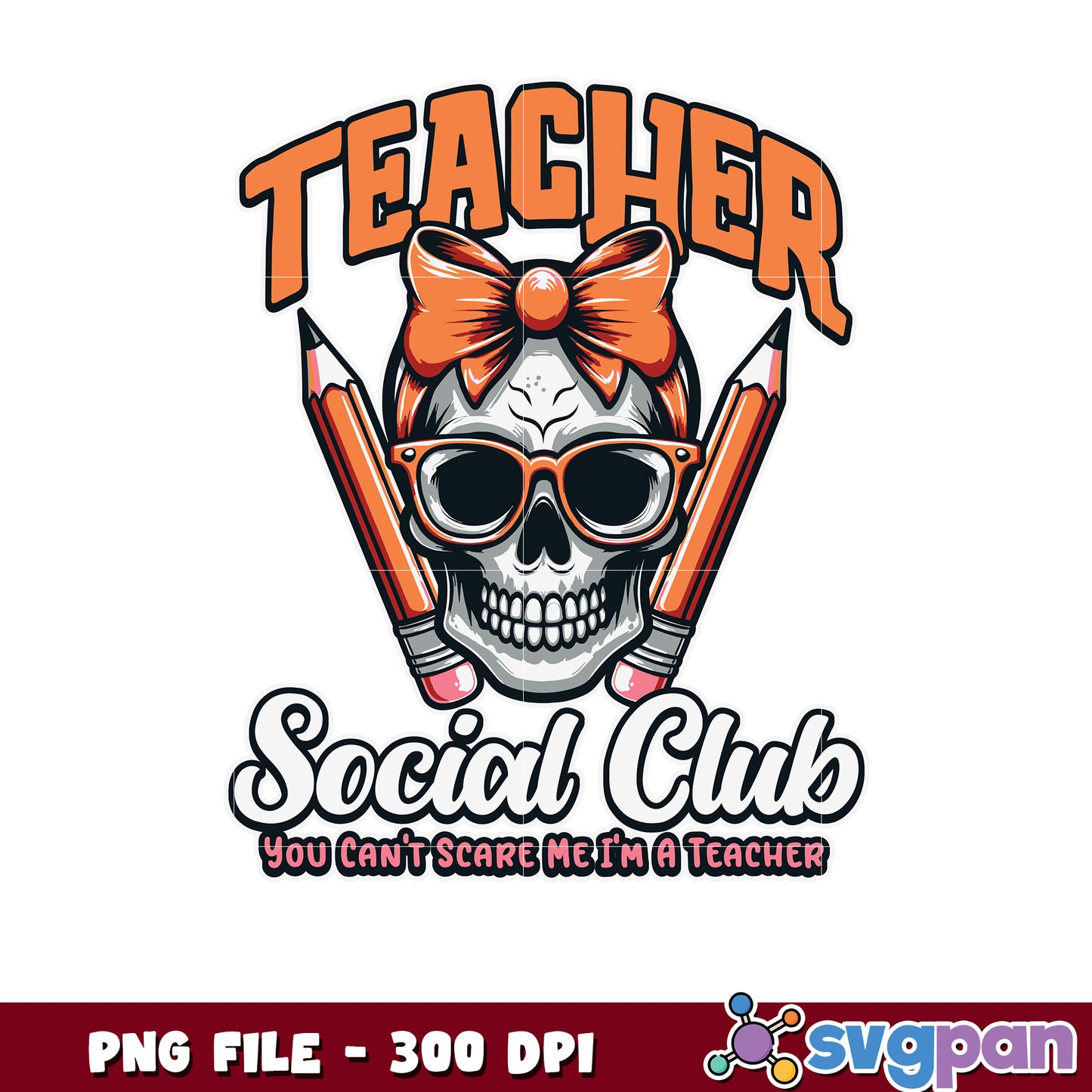 Teacher social club png, halloween ghoul png, cute ghost png