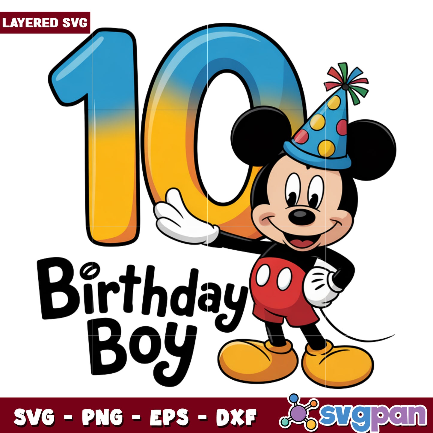 Ten years old boy png, disney characters png, mickey mouse png