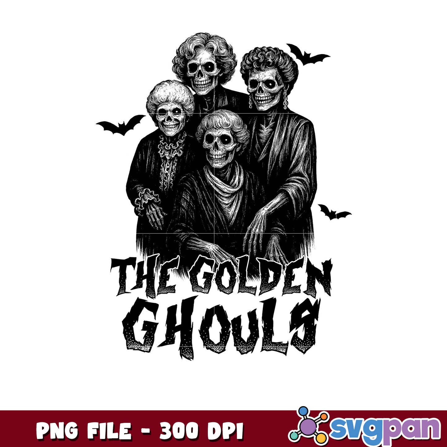 The golden shouls png, halloween season png, scary monster png