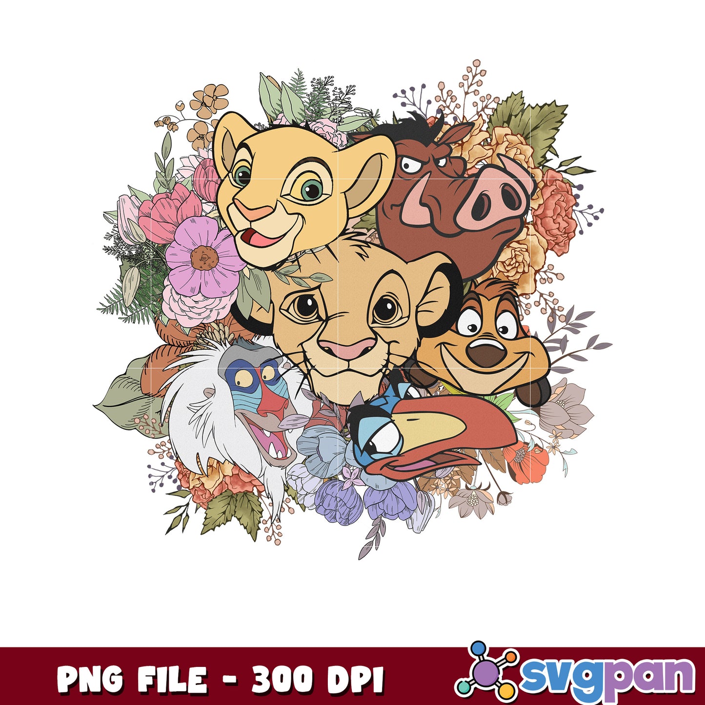 The lion king characters png, disney cruise png, disney store png