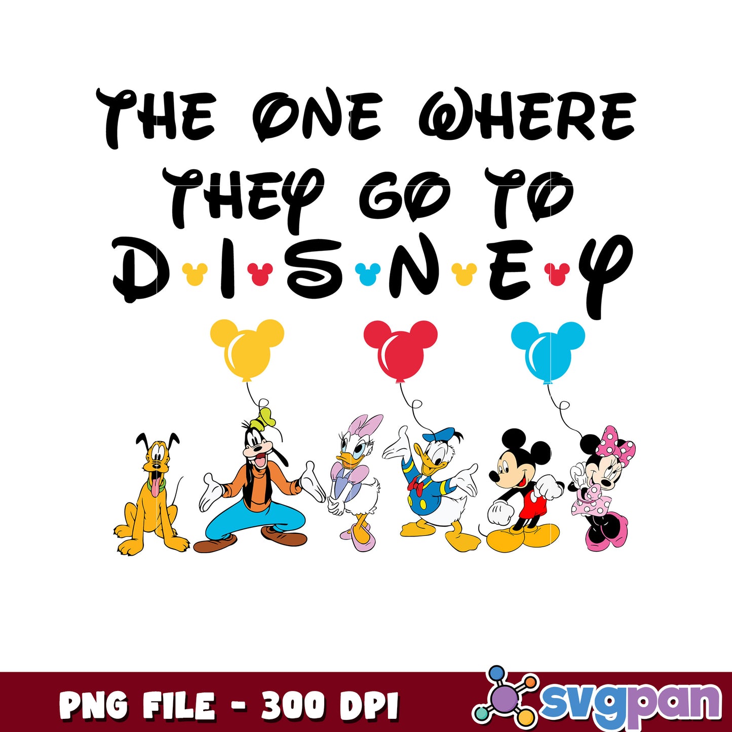 The one where they go to disney png, disney trip episode png, disney vacation episode png