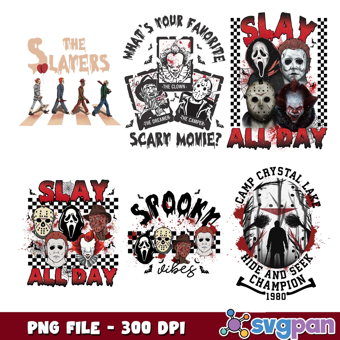 The slayers squad png bundle