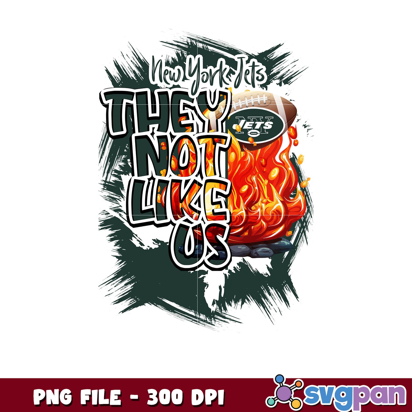 They not like us new york jets png, nfl rugby png, nfl football png