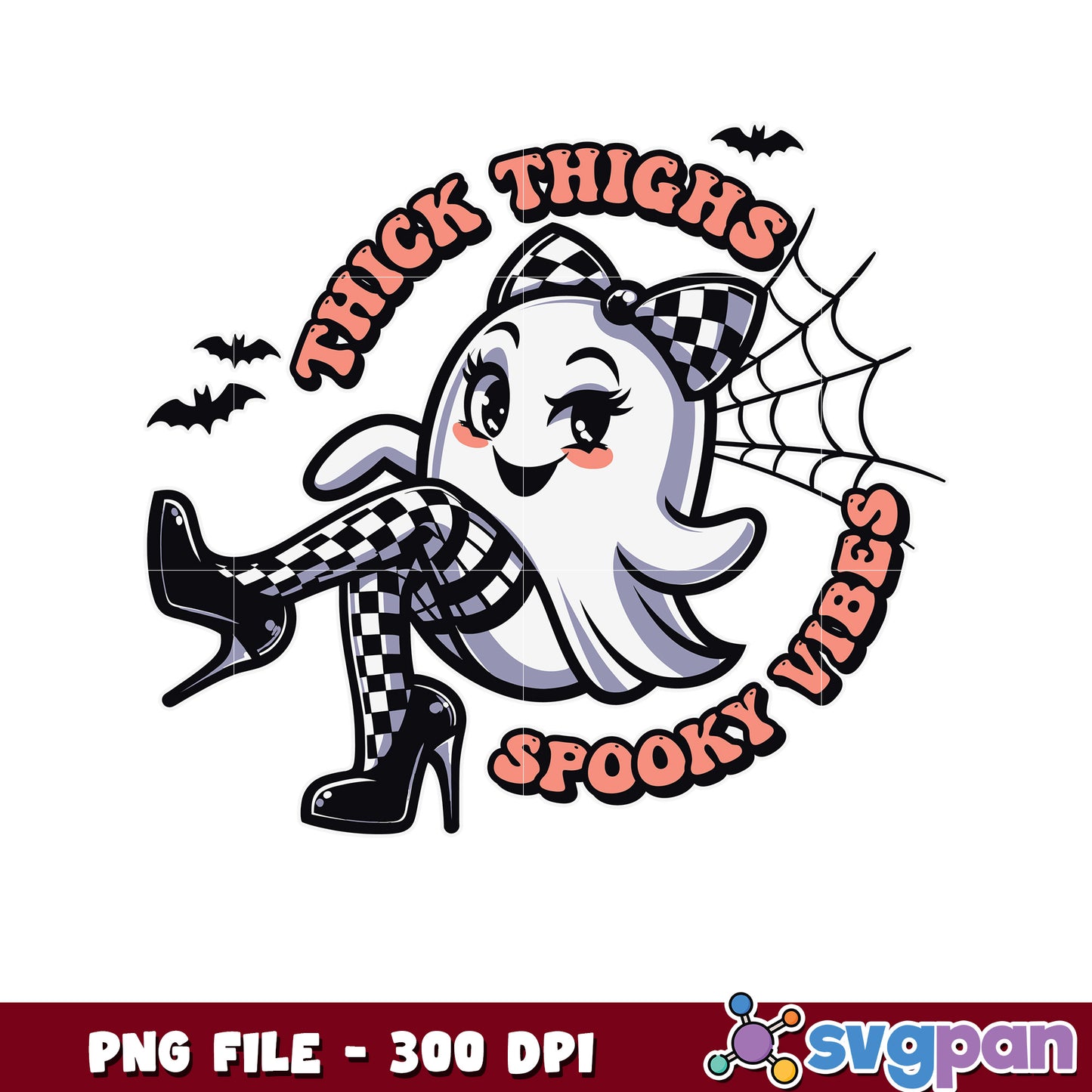 Thick things spooky vibes png, halloween cartoons png, happy halloween png