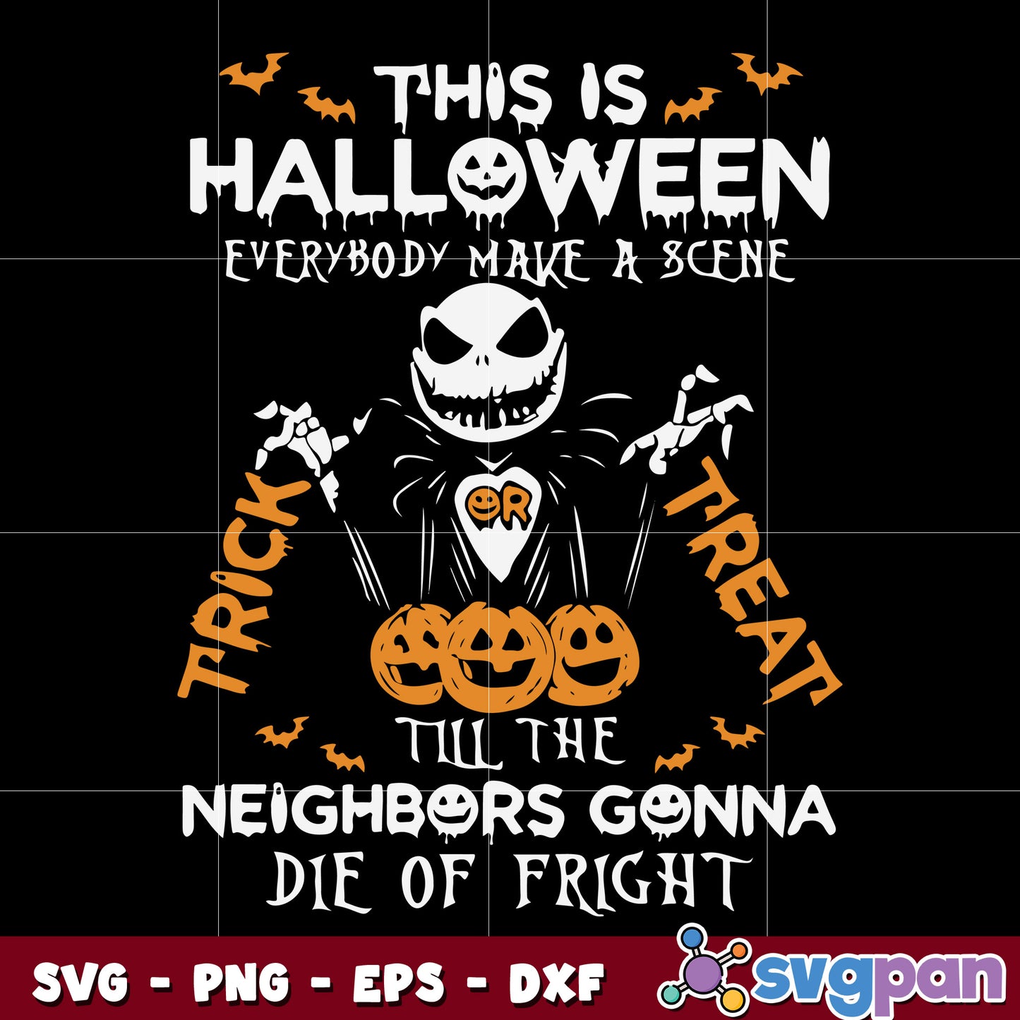 This Halloween Everybody Make A Scene svg