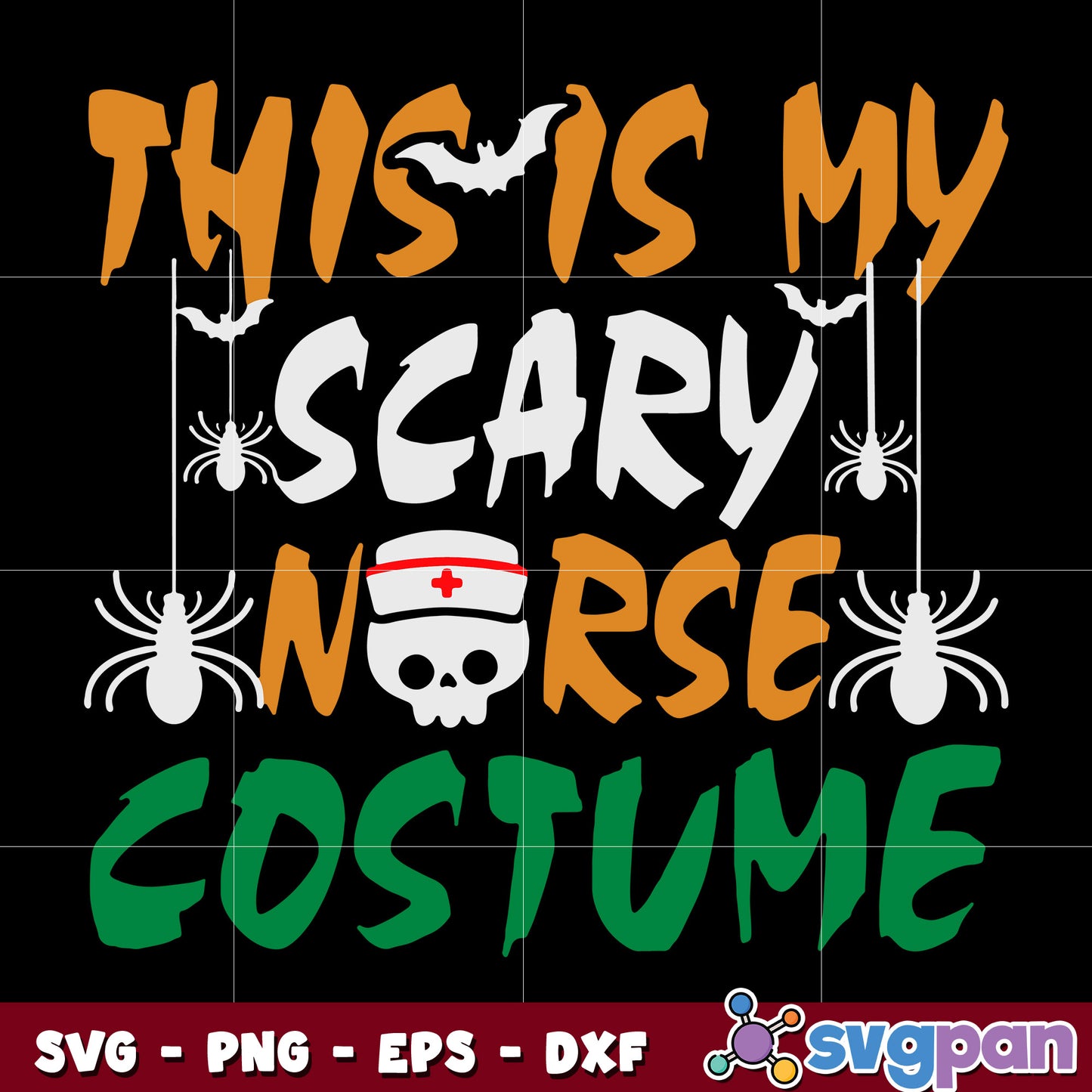 This Is My Scary Nurse Costume svg