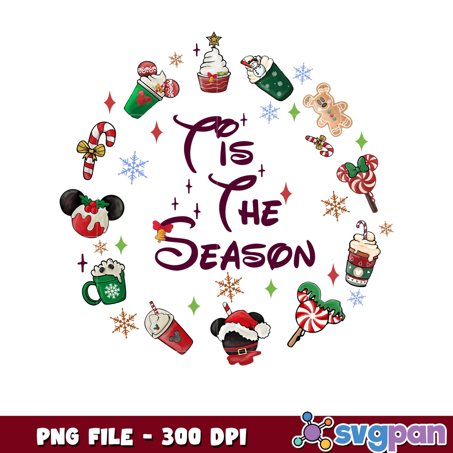 Tis the season png, chistmas png, christmas cards png