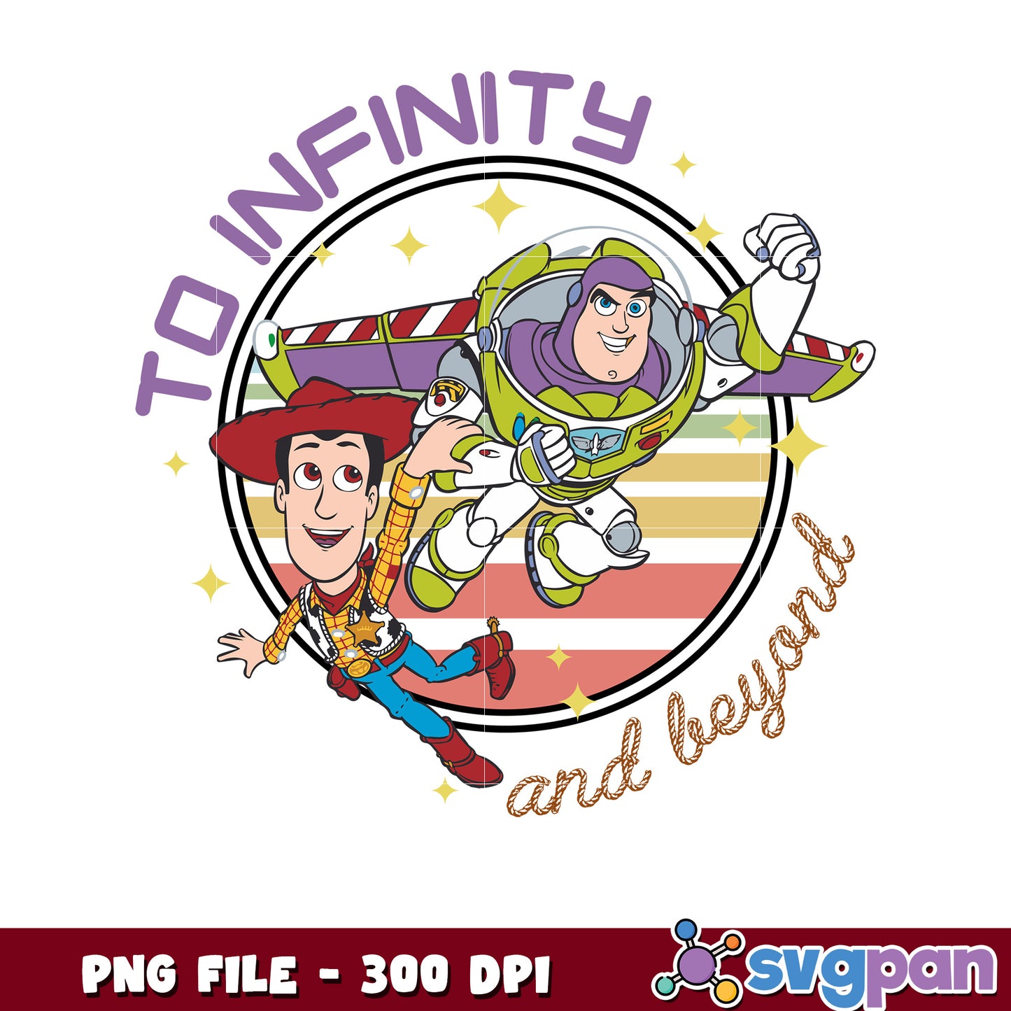 To infinity and beyond png, buzz lightyear quote png, toy story design png