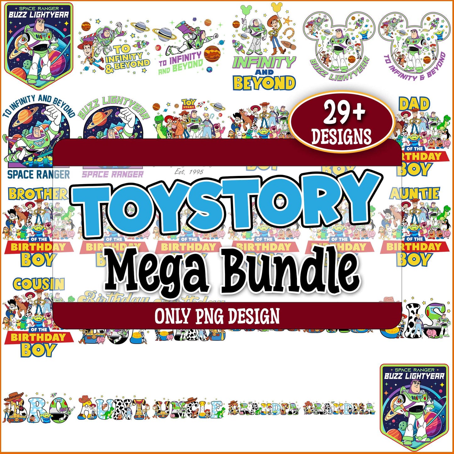 Toy story disney png bundle