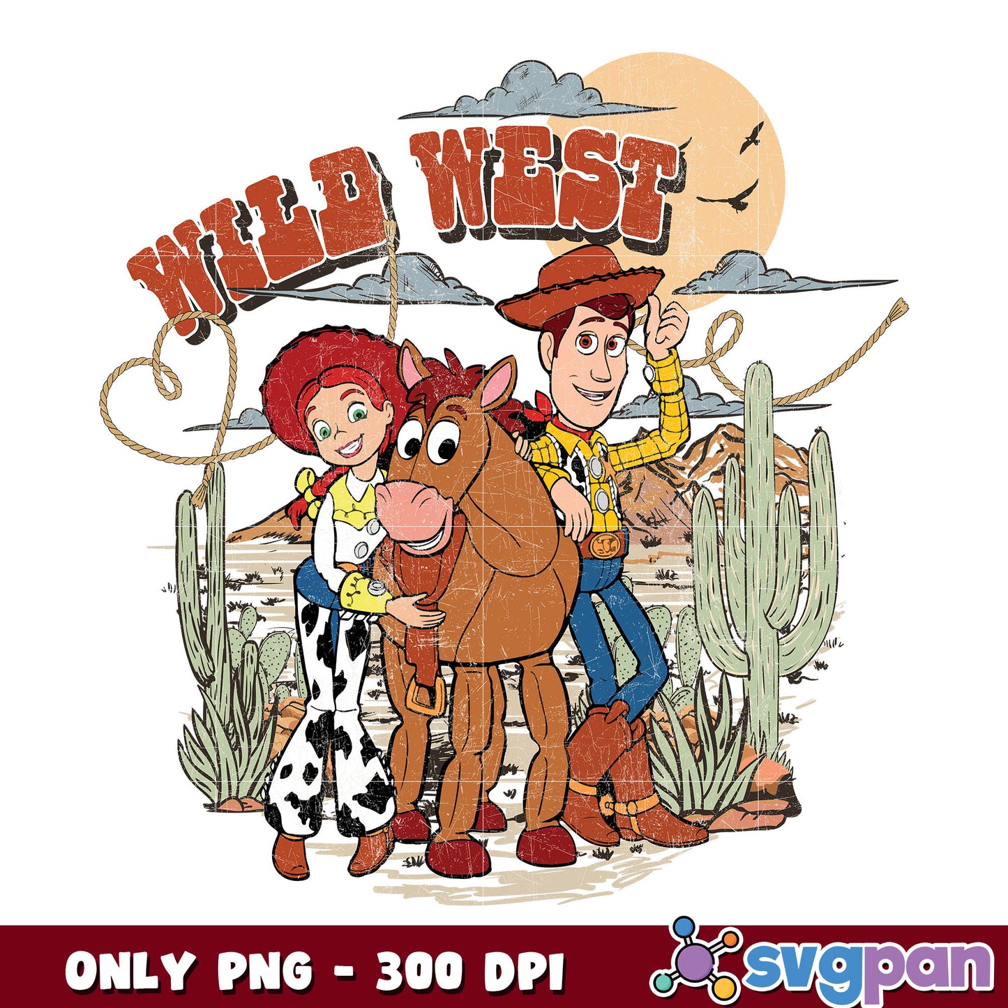 Toy story woody and jessie png