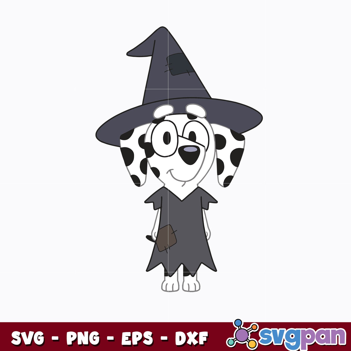 Bluey Chole Halloween Svg