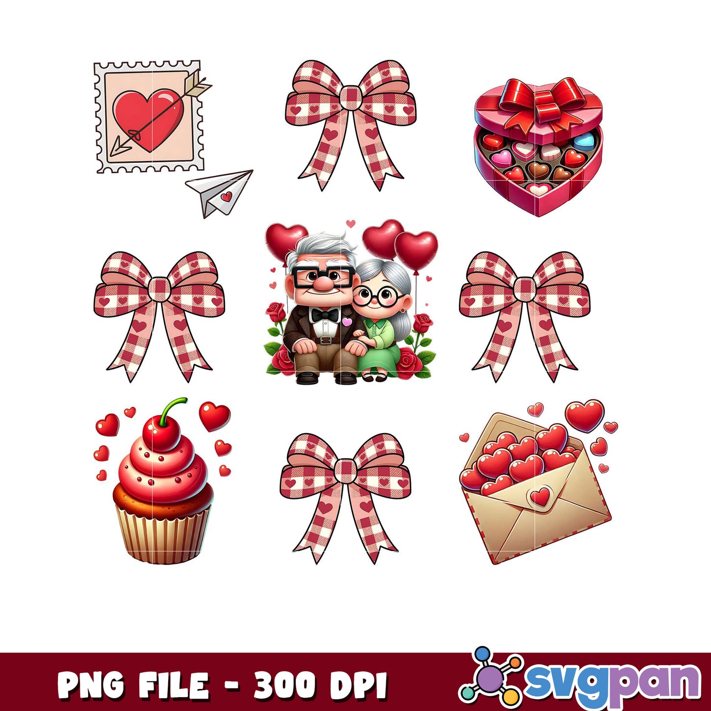 Valentine's Day Clipart Variety, Perfect for Creative Projects