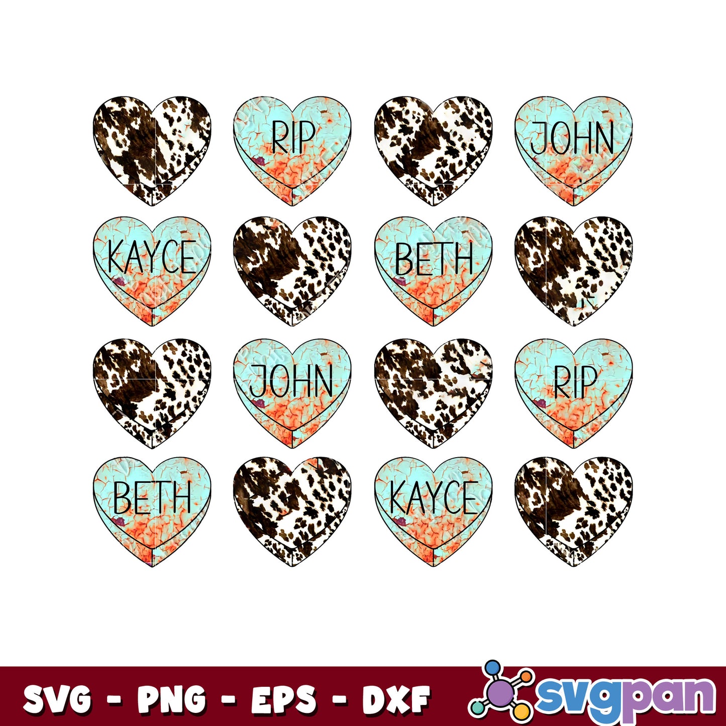 Valentine heart rip john svg, valentines day svg, valentine hearts svg