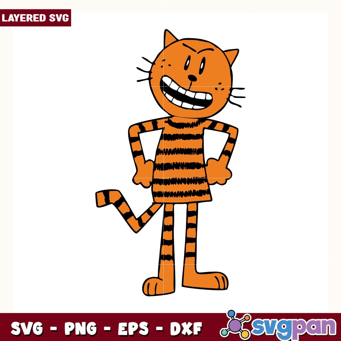 Villain petey svg, dog man comic svg, pilkey universe characters svg