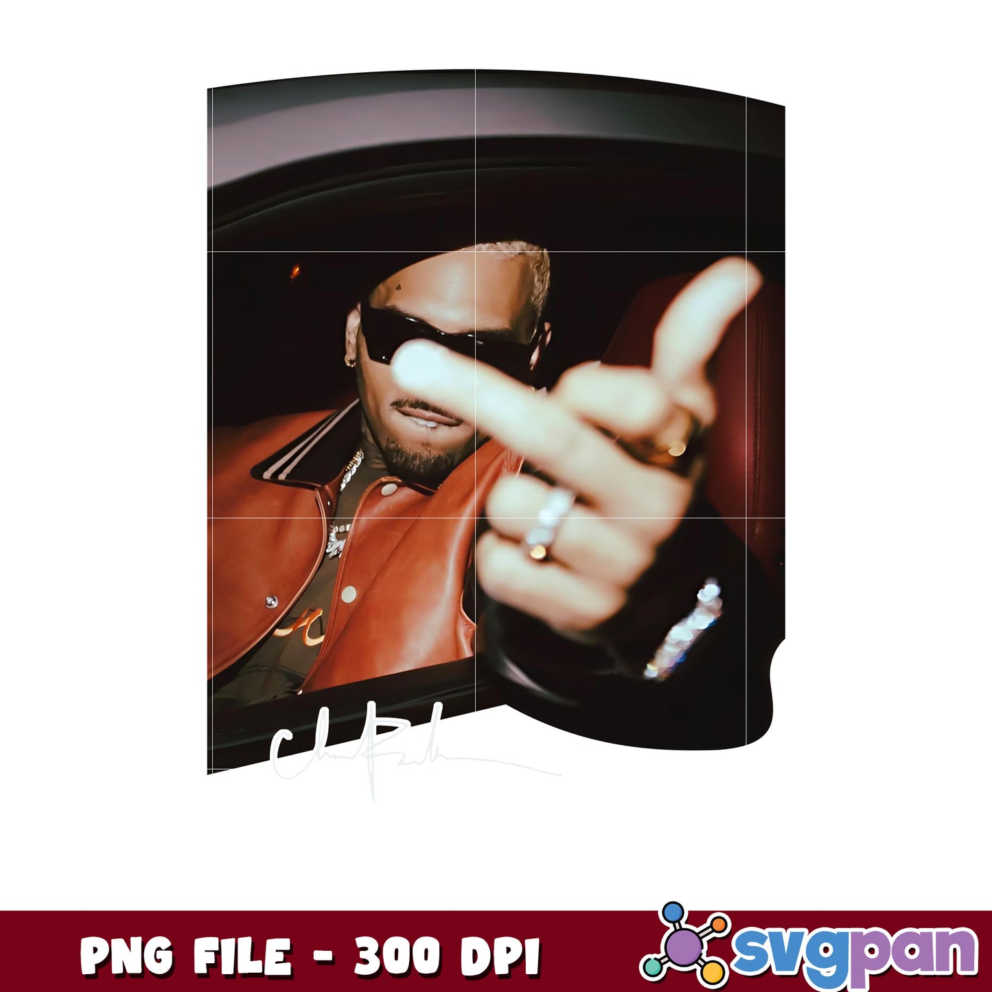 Vintage christ brown png, pop music png, christ brown playlist png