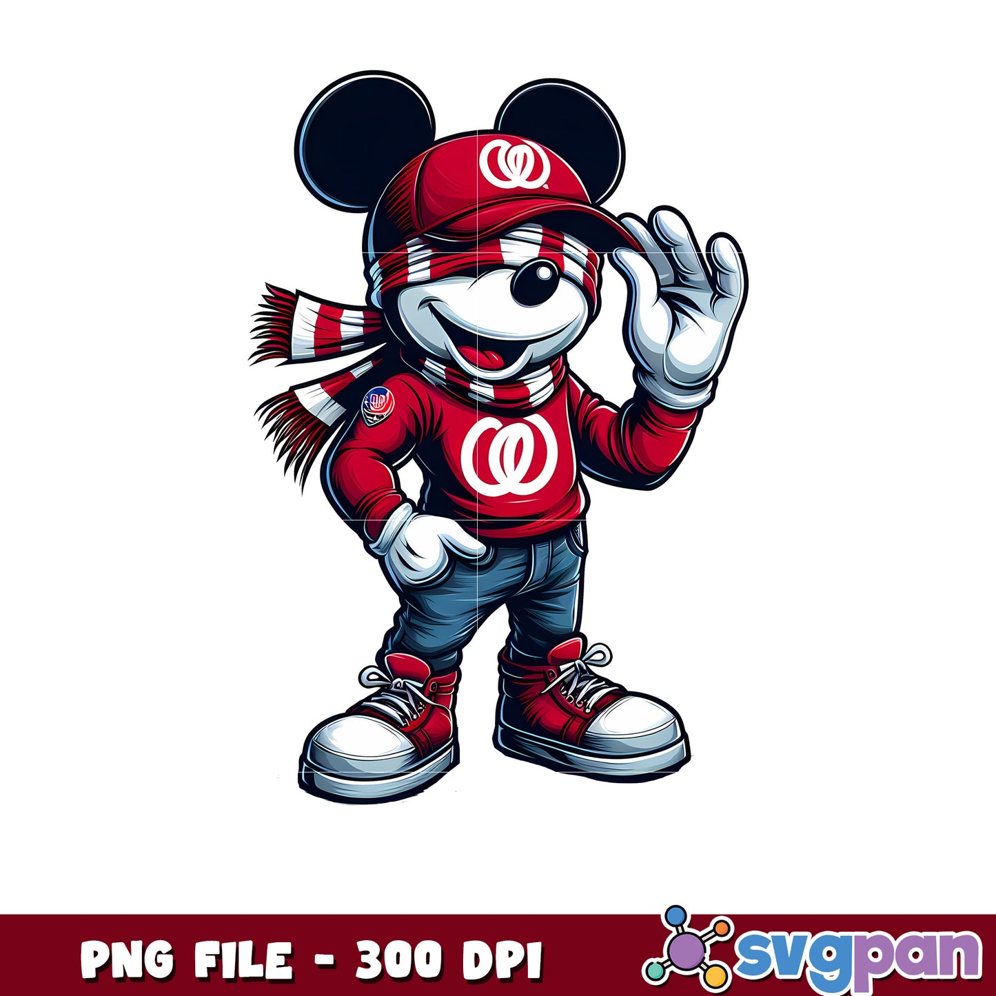 Washington comanders mickey mouse png, mickey mouse nfl png, nfl games png