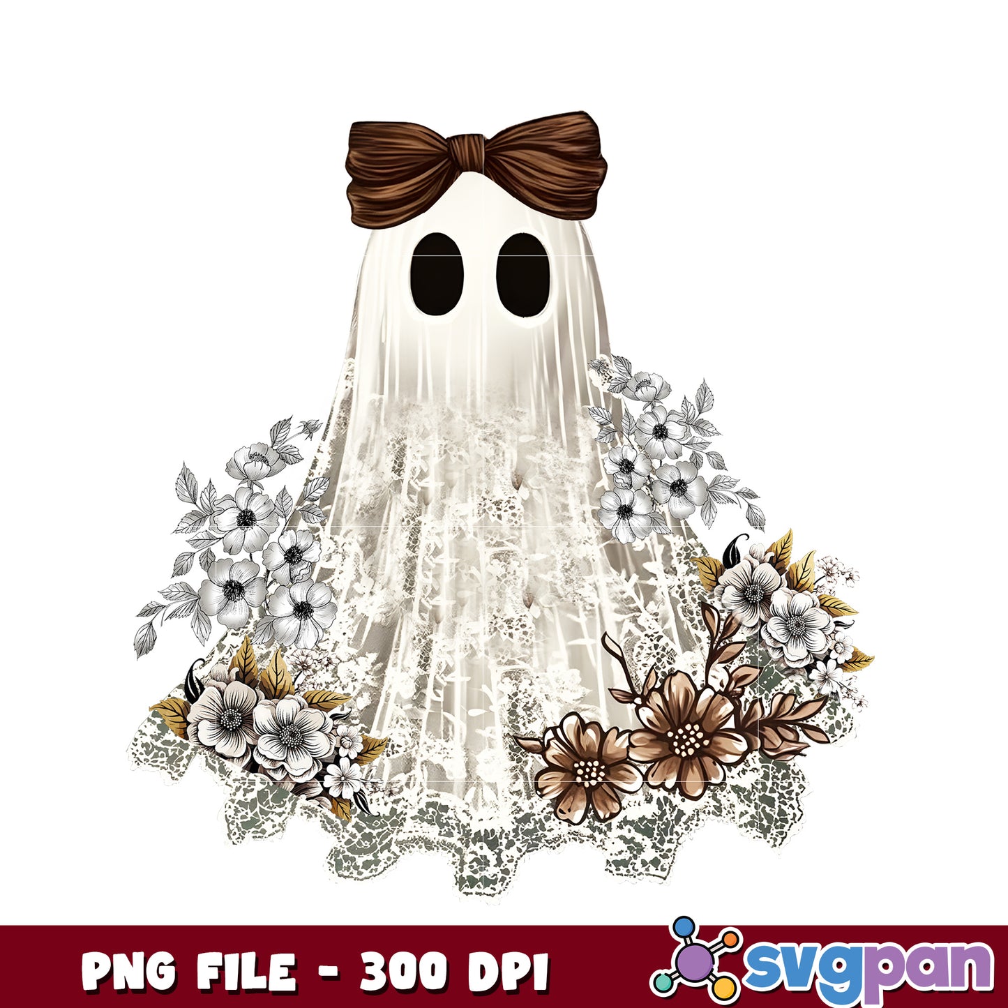 White ghost design png, halloween pumpkin png, halloween songs png