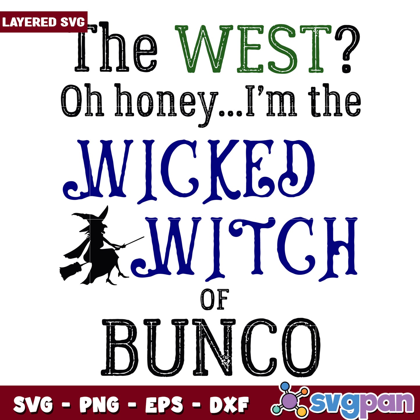 Wicked boo of bunco svg, halloween killers svg, spooky cartoons characters svg