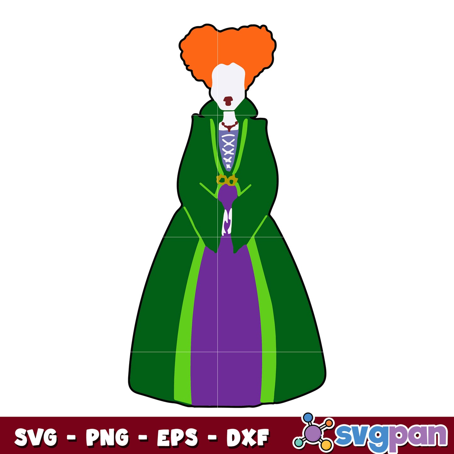 Winnie Sanderson Hocus Pocus Halloween svg