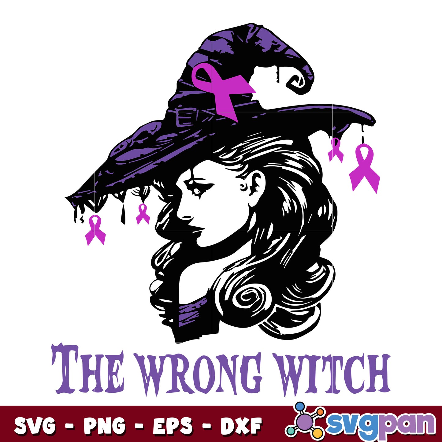 Witch Fibromyalgla Messed svg