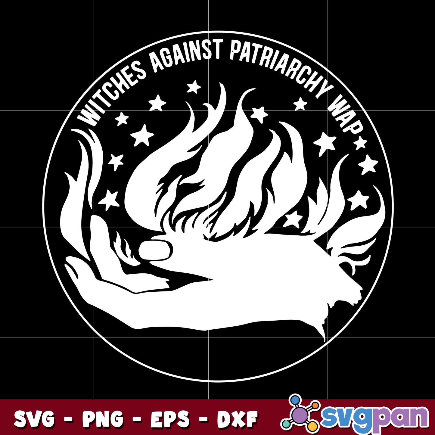 Witches Against Patriarchy Wap svg