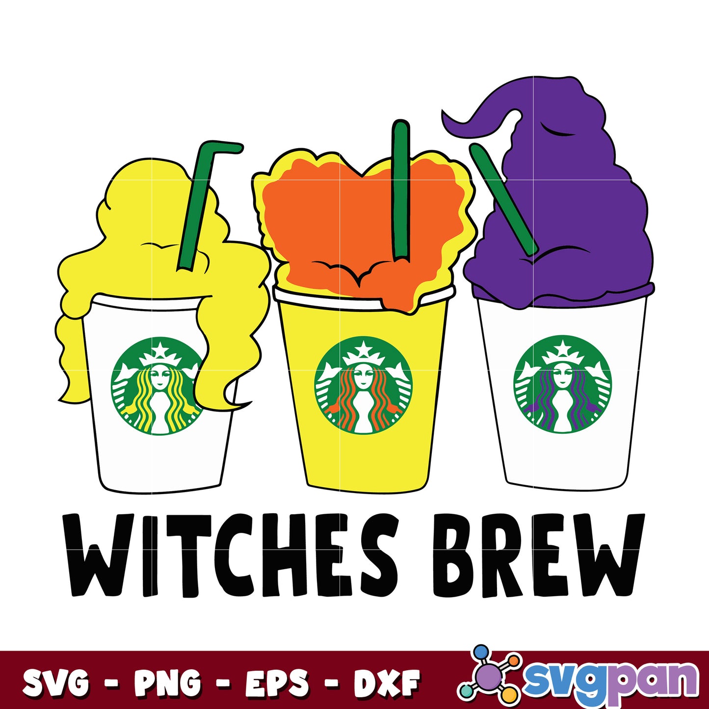 Witches Brew Halloween svg