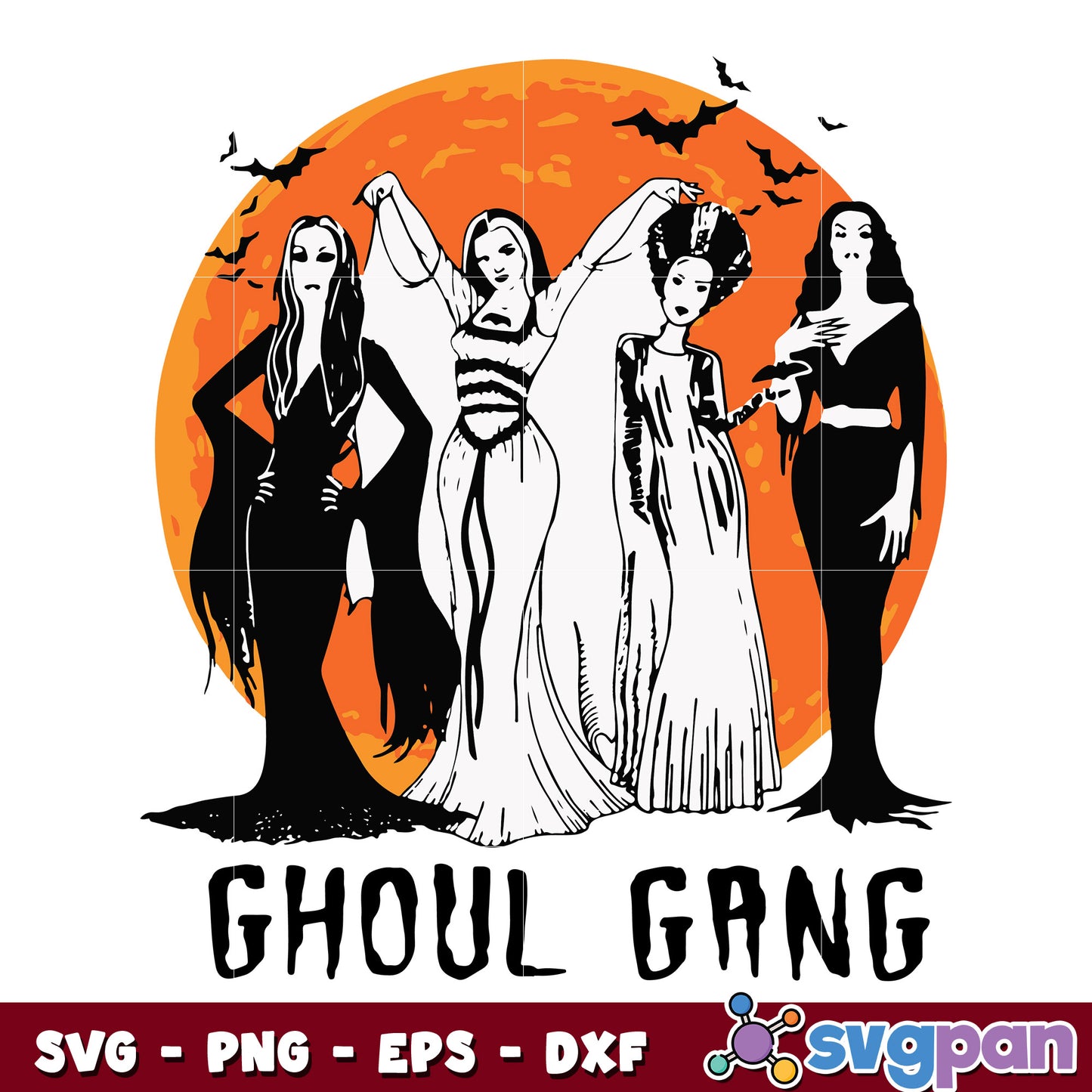 Witches Goul Gang svg