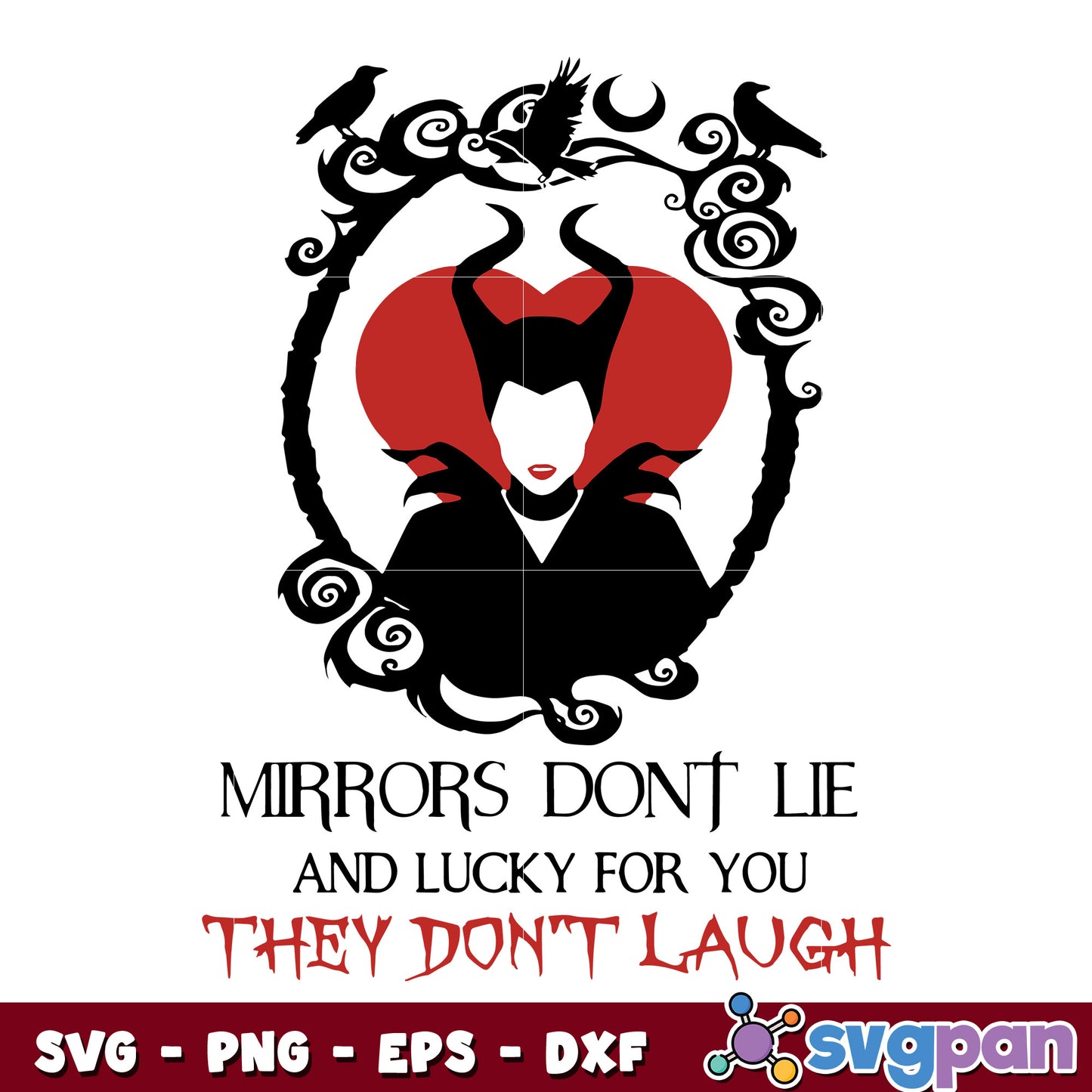 Witches Mirrors Don't Lie svg