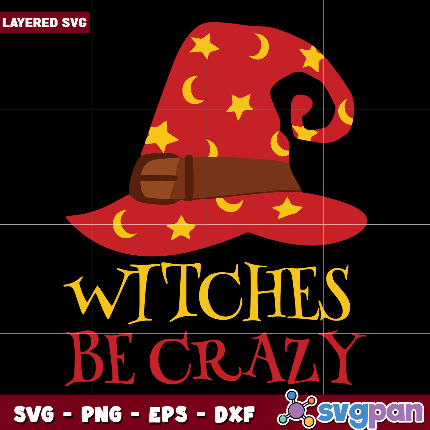 Witches be crazy svg, halloween time svg, halloween decorations svg