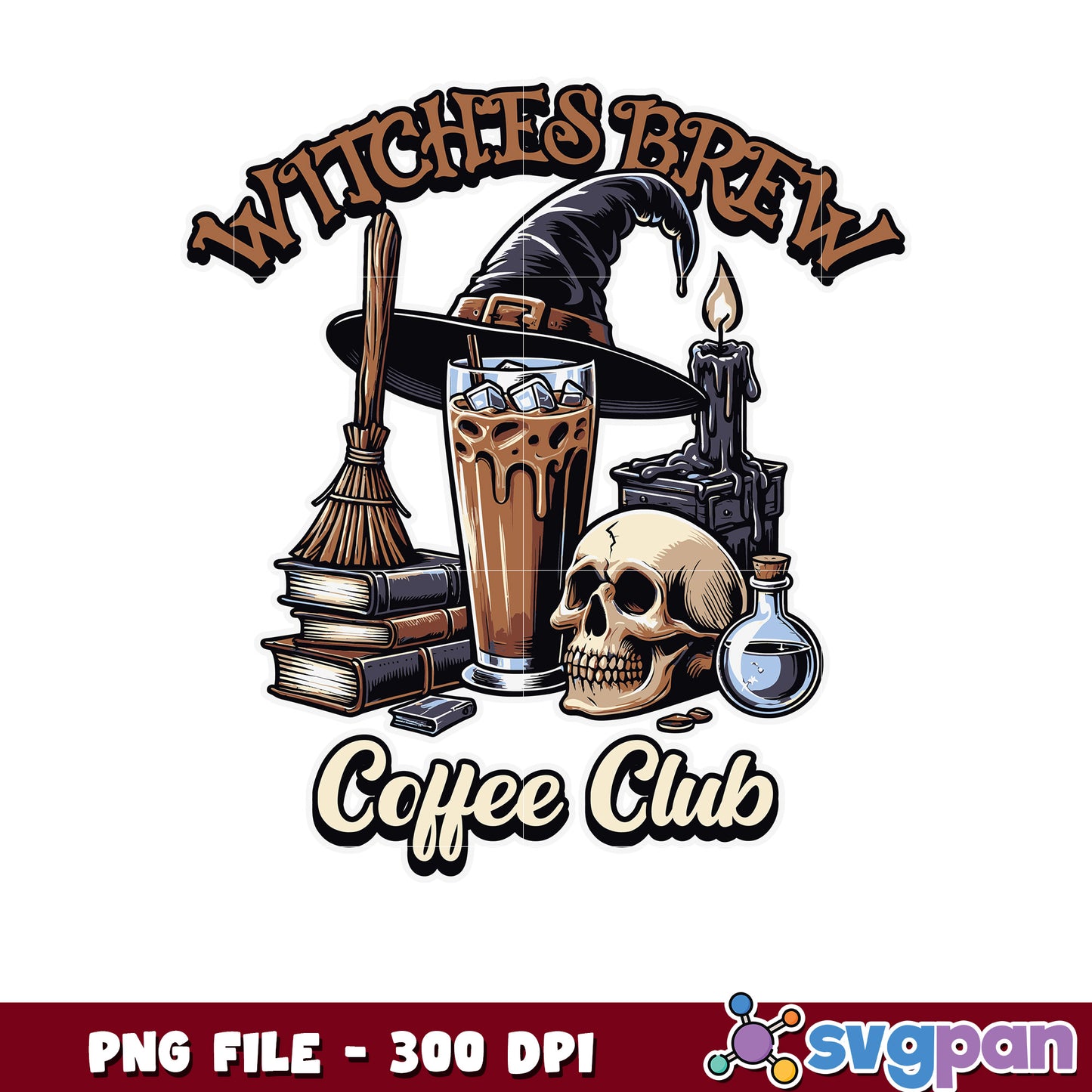 Witches brew png, halloween candy png, halloween quotes png