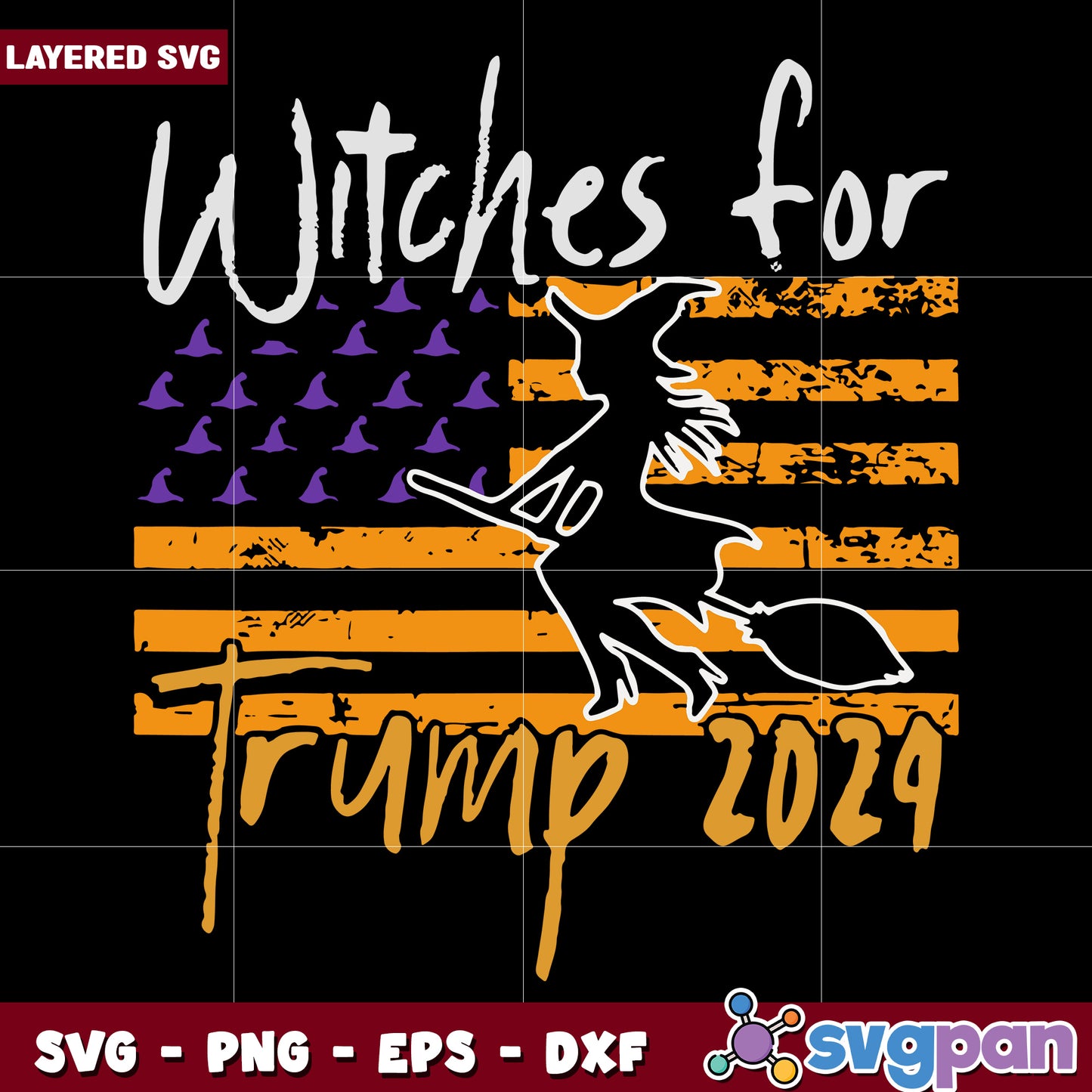 Witches for trump svg, halloween quotes svg, halloween villains svg