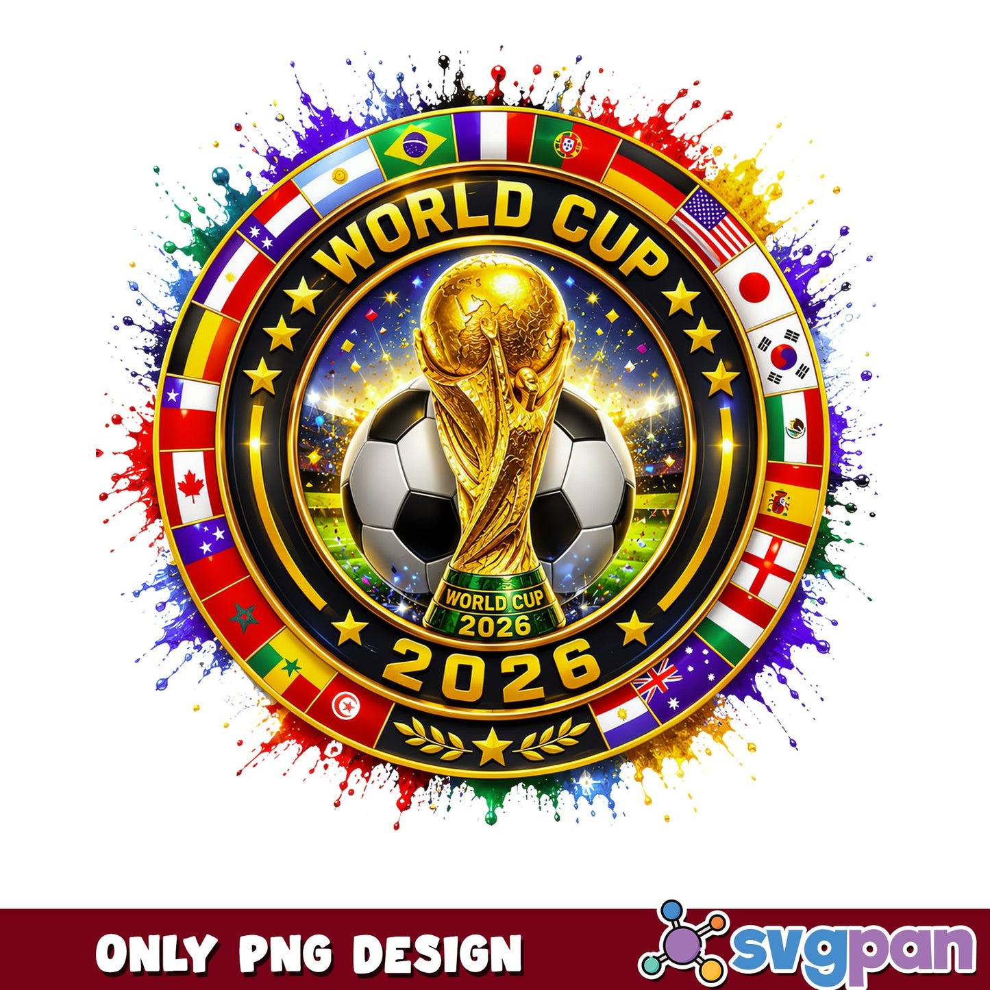 World Cup 2026 Soccer PNG, Football Trophy PNG, FIFA PNG