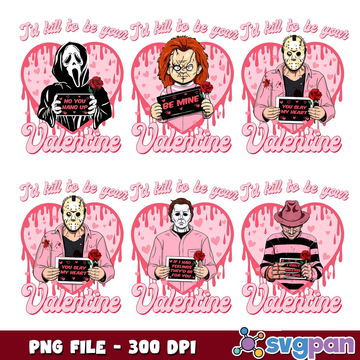 You slay my heart png bundle