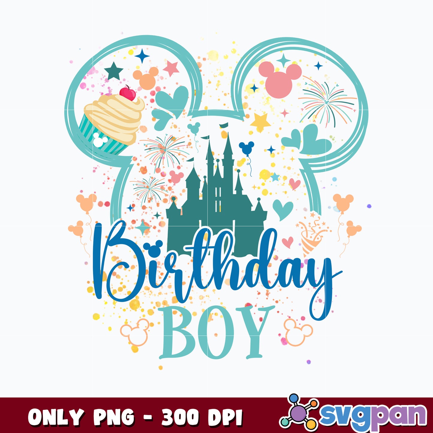 Mickey Mouse Birthday boy png