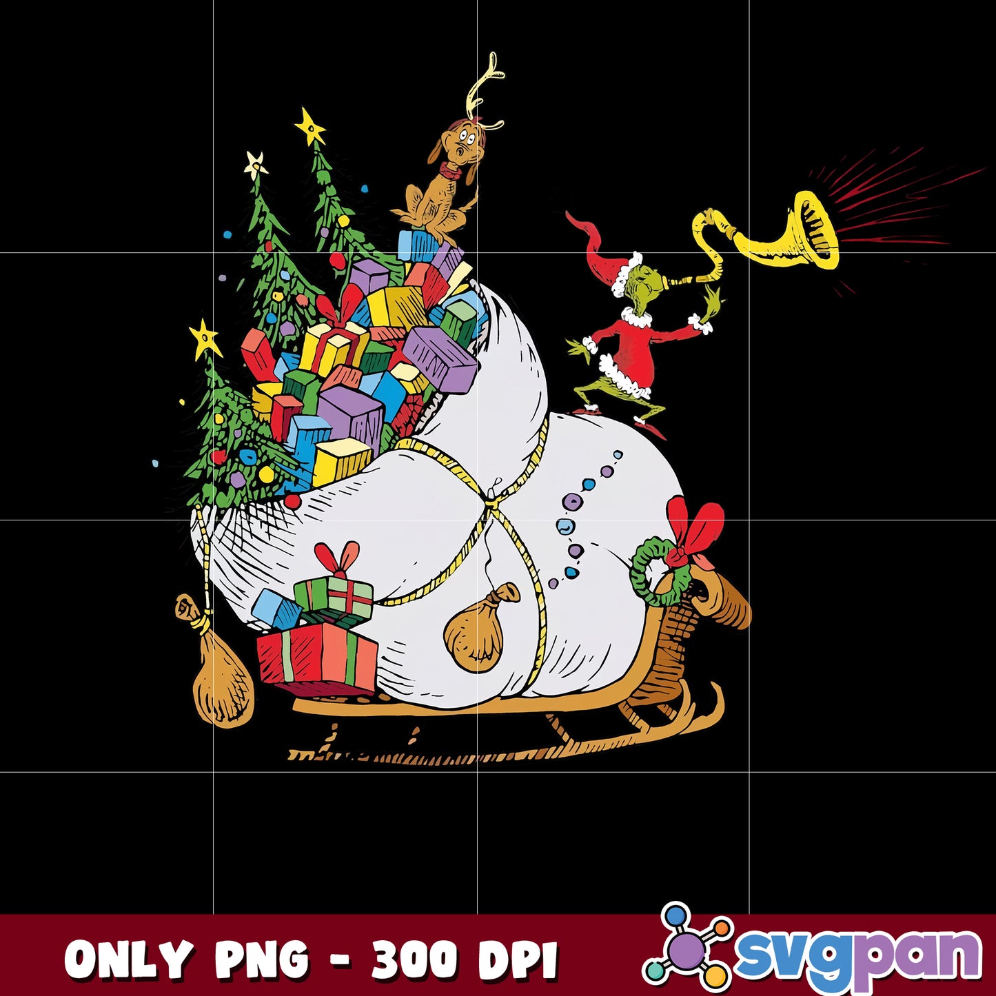 Dr Seuss Grinch Christmas png