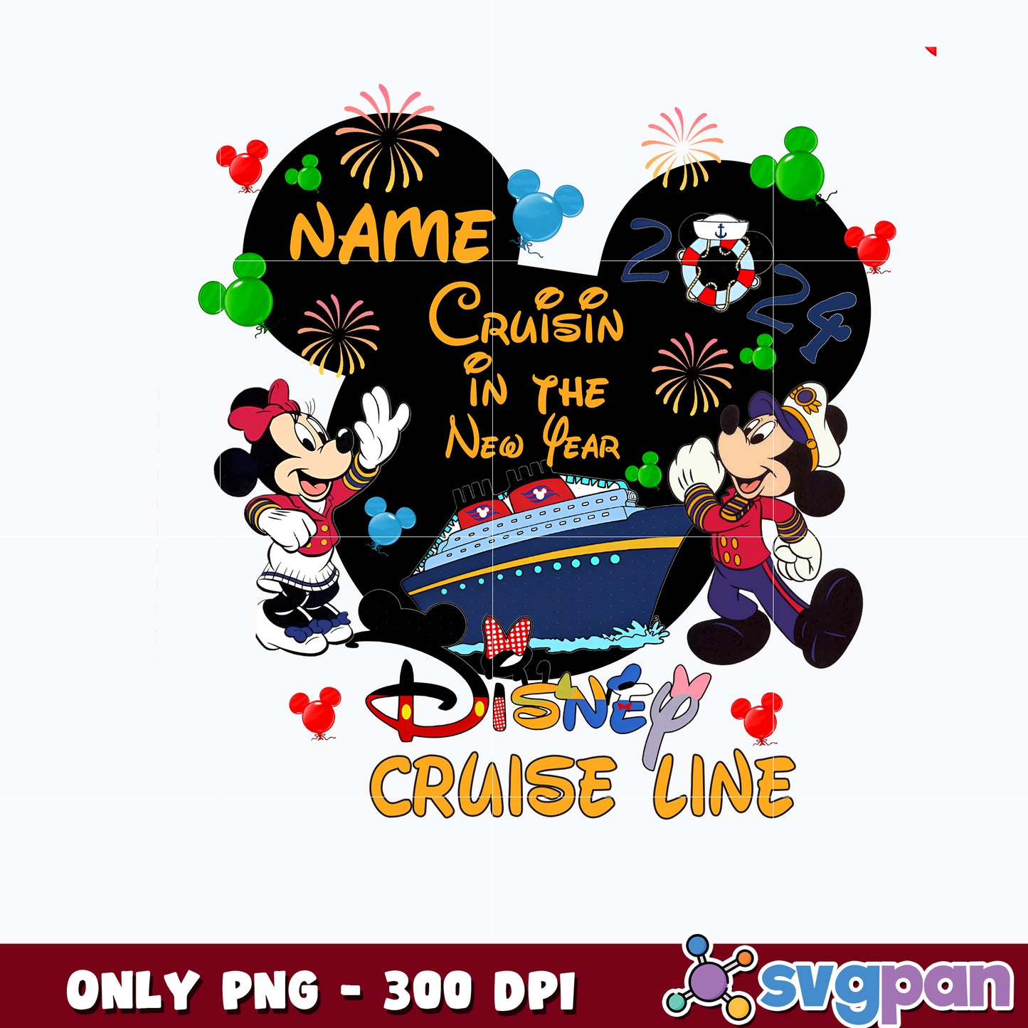 Minnie Mouse And Mickey Mouse Disney Cruise line png