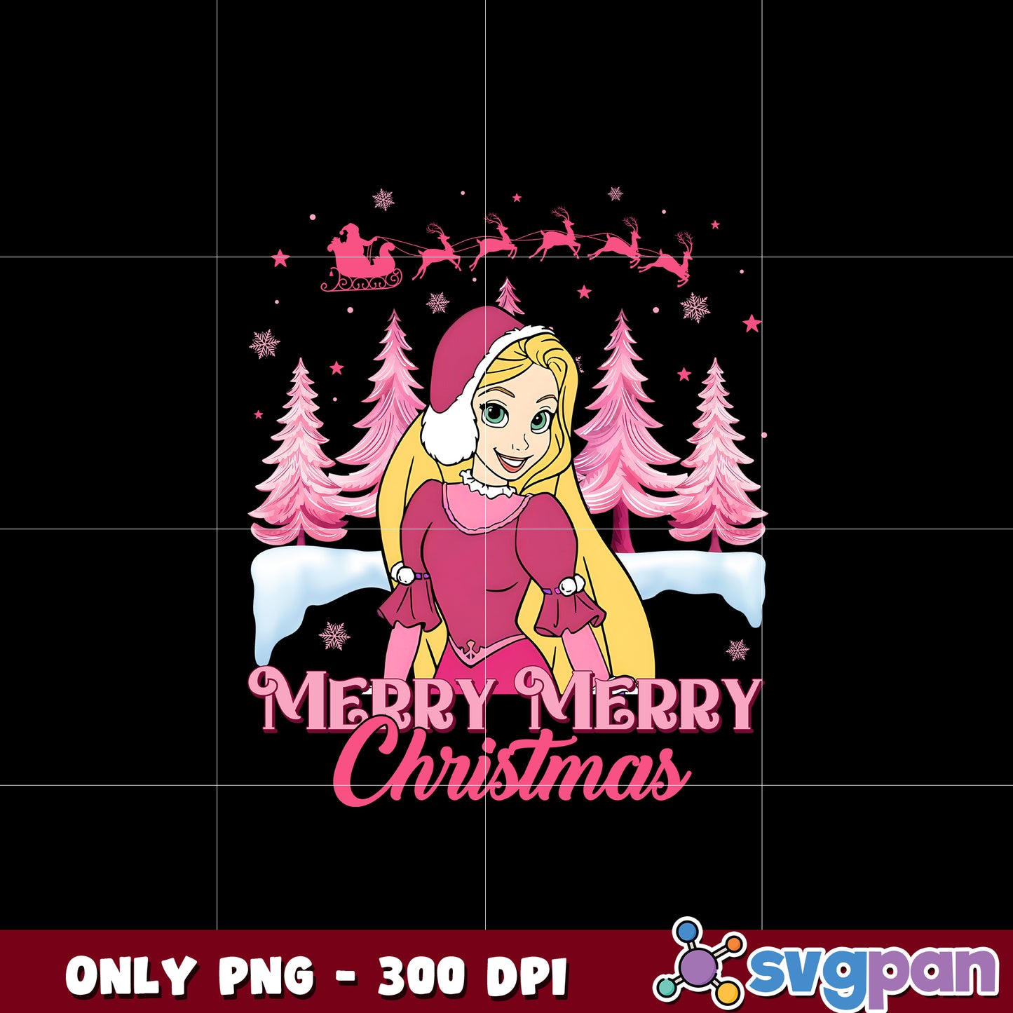 Aurora's Merry Merry Christmas png