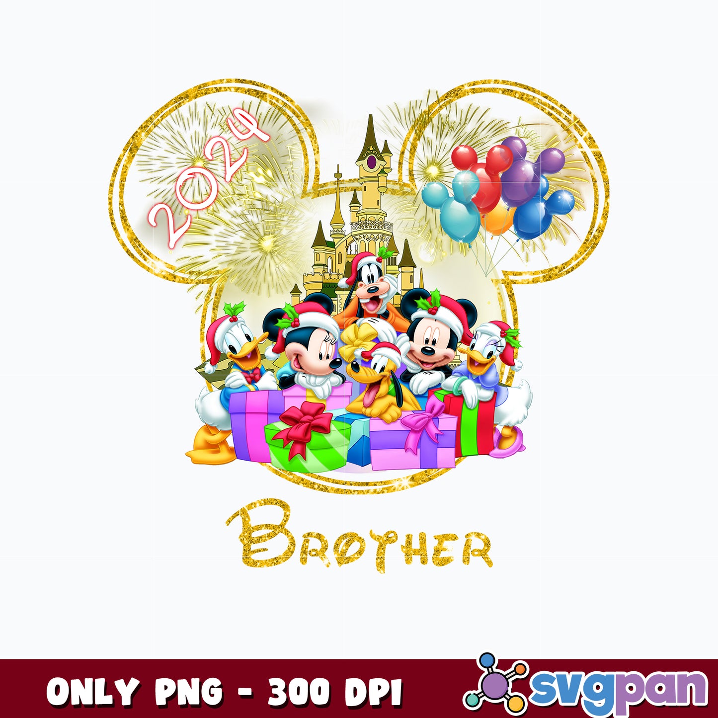 Mouse And Friends Brother 2024 png