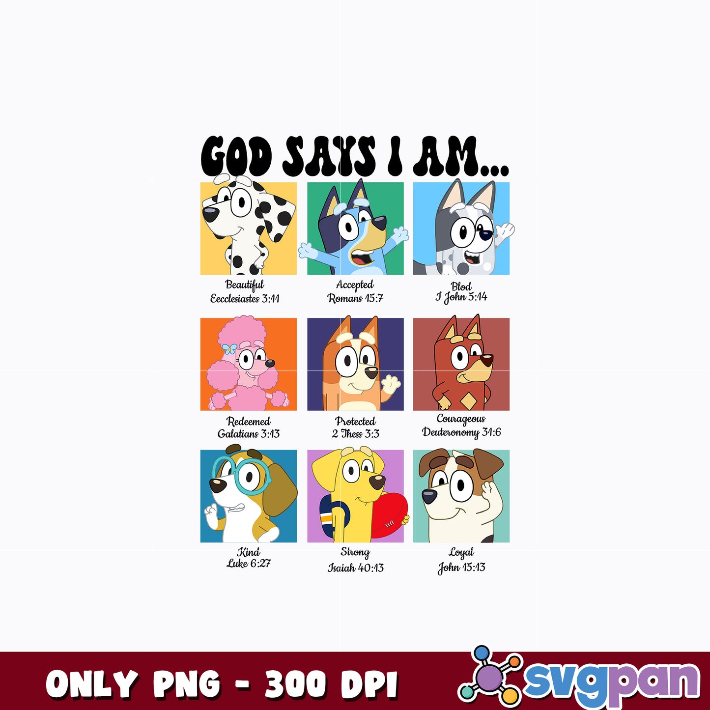 God Say I Am cartoon png