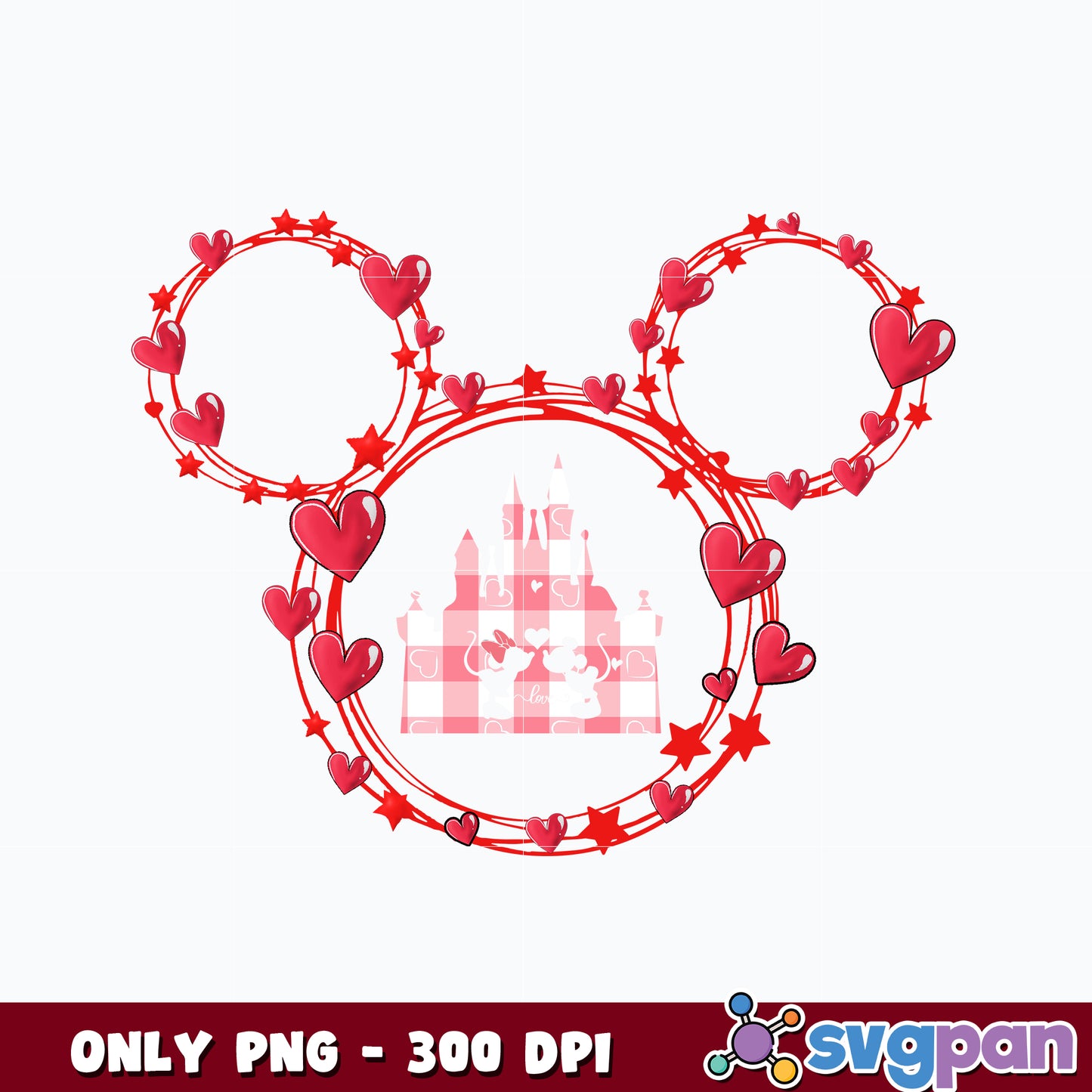 Valentines Day Mickey Minnie Png