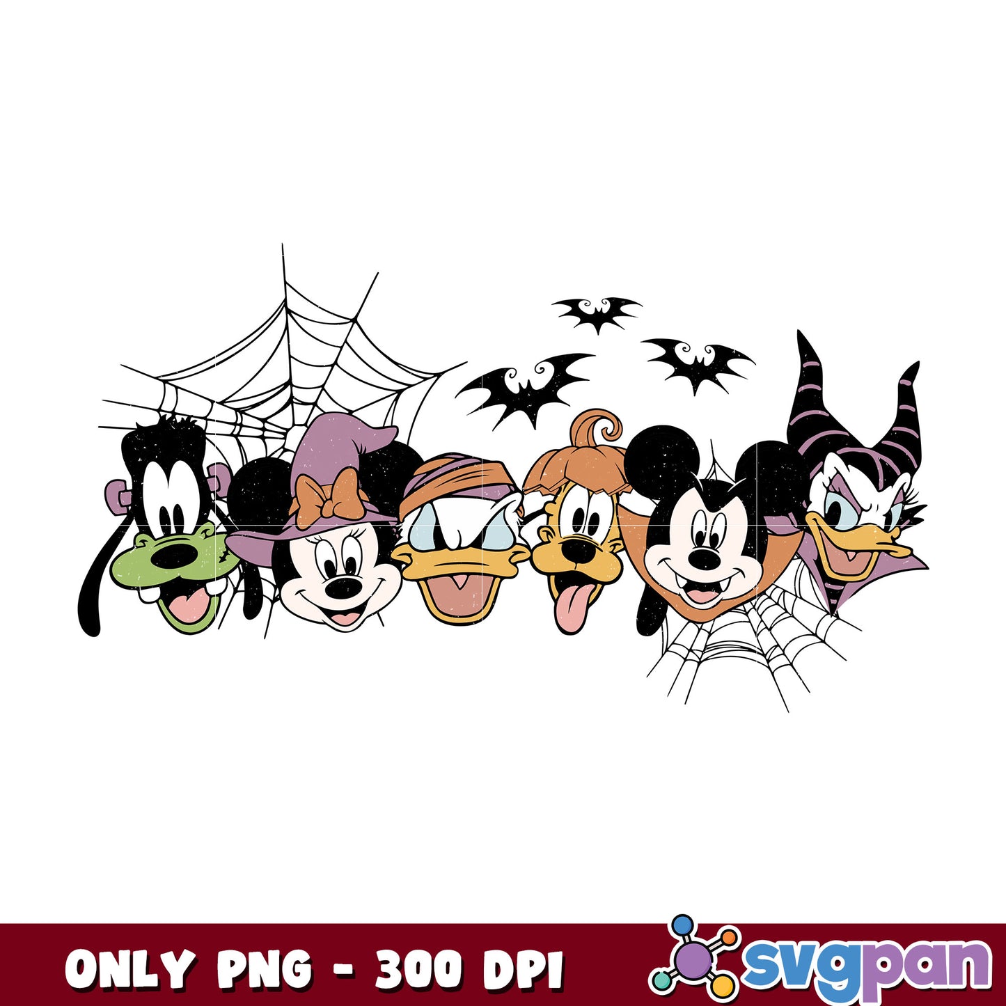 Mickey friend mouse halloween png, mickey and friends png