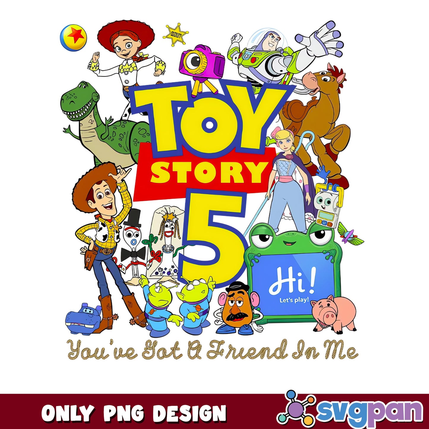 Toy Story 5 Characters PNG, Woody Buzz Lightyear PNG, Disney PNG