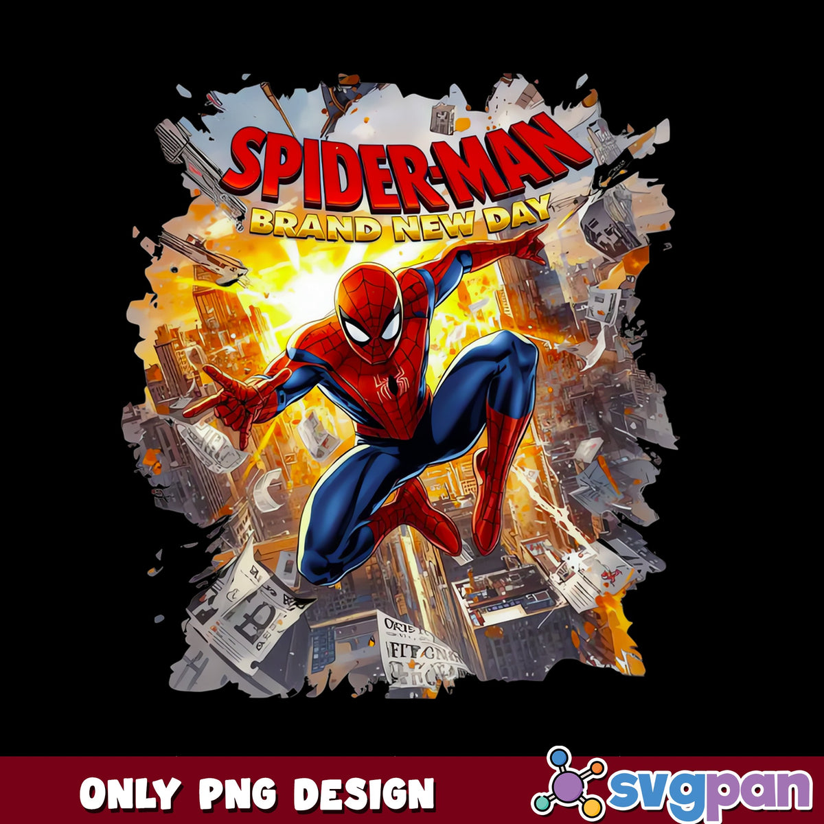 Spider-Man Brand New Day PNG, Marvel Superhero PNG, Spiderman PNG