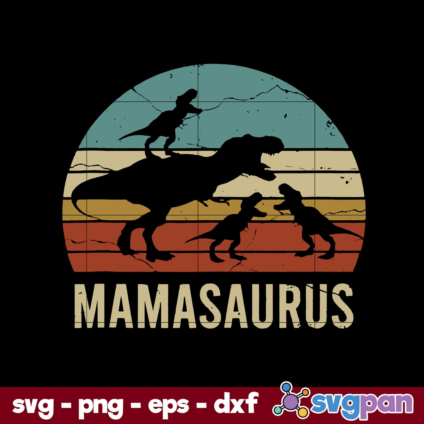 Mamasaurus Svg