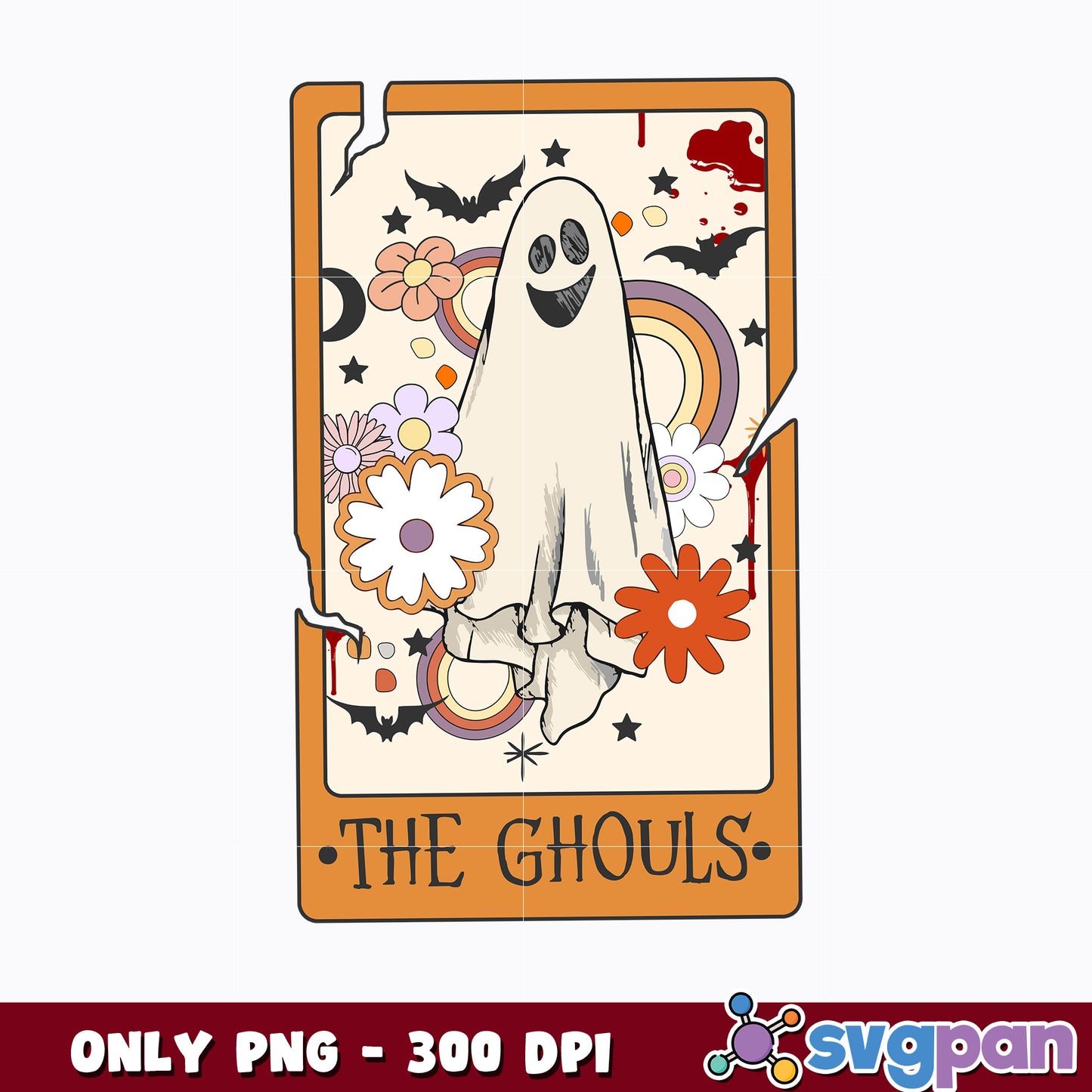 The Ghouls Halloween Cards Png